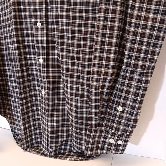 Lauren Ralph Lauren Shirt Mens S Plaid Button Down Classic Fit Non Iron Long Slv - Picture 6 of 8